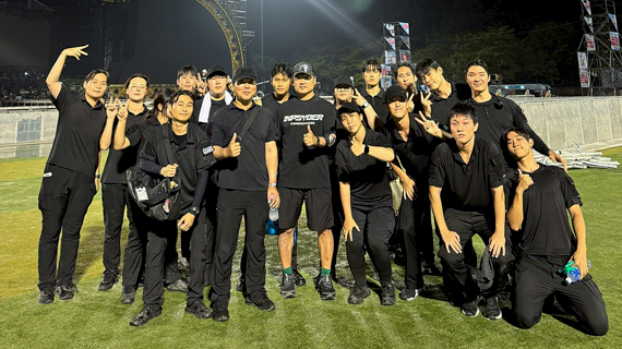 경찰경호·항공보안계열 싸이 흠뻑쇼 전국투어 경호&세이프티 실습