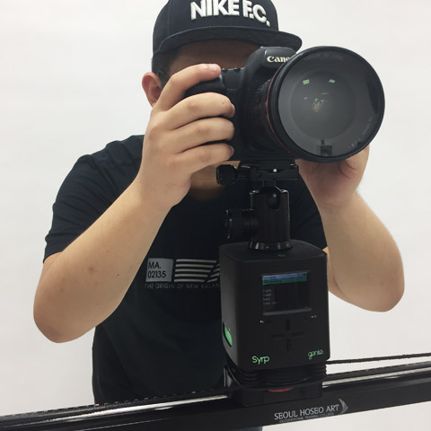 타임랩스 & 슬라이드 촬영<br />Genie Motion Controller 01